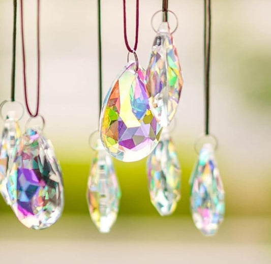 Teardrop K-9 Crystal Prism 38mm